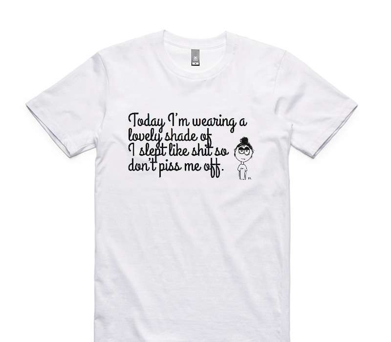 Custom AS Colour 100% Cotton White T-Shirt