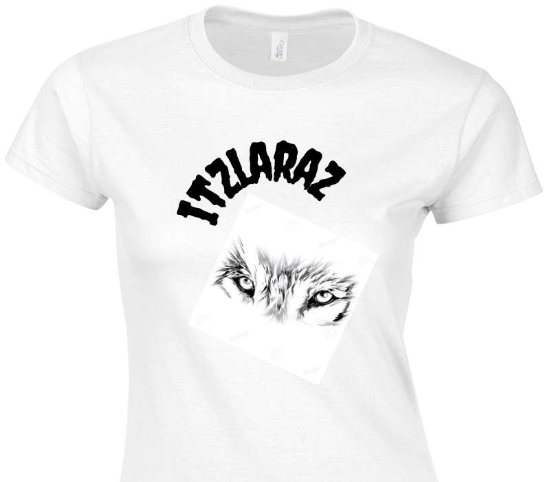 Custom Womens Soft Style 100% Cotton White T-Shirt