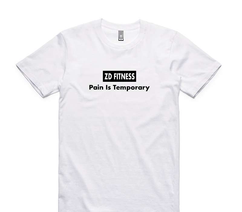 Custom AS Colour 100% Cotton White T-Shirt
