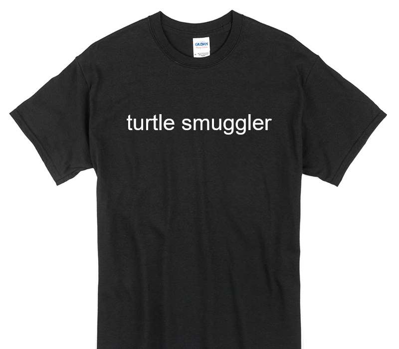 Custom Gildan 100% Cotton Black T-Shirt