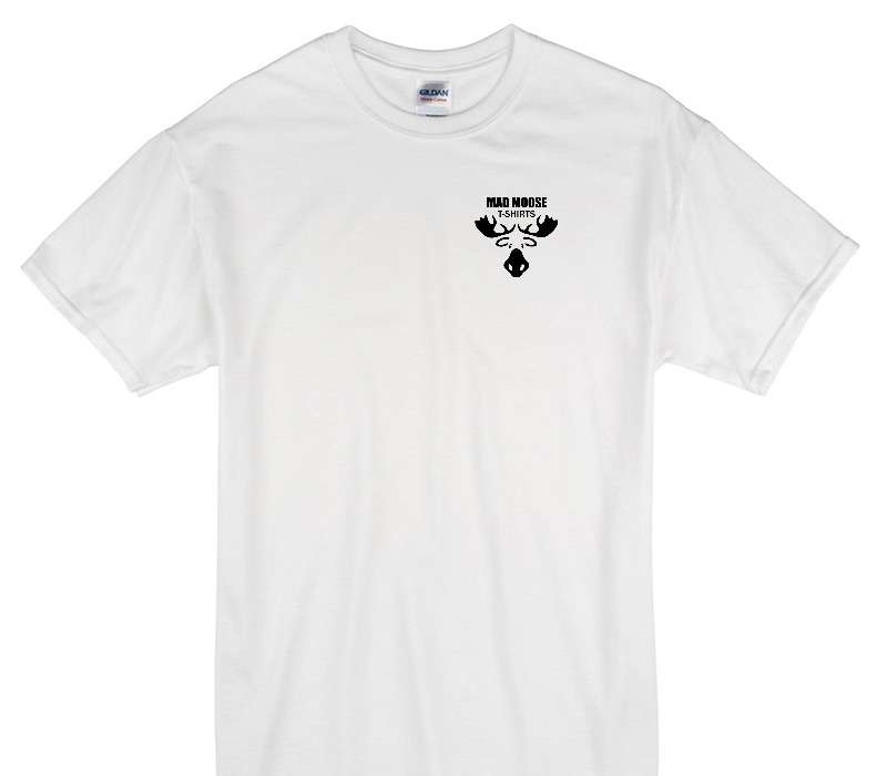 Custom Gildan 100% Cotton White T-Shirt