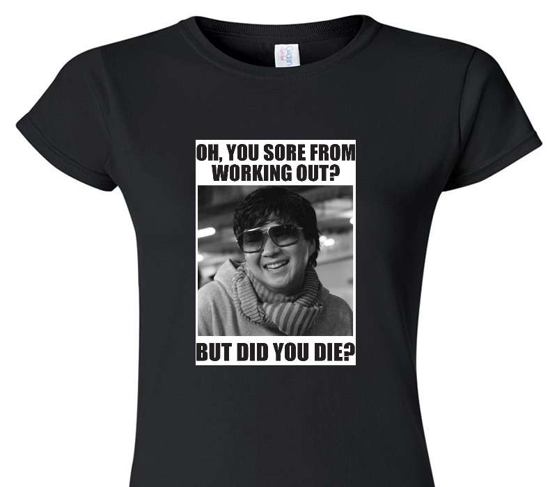 Custom Womens Soft Style 100% Cotton Black T-Shirt