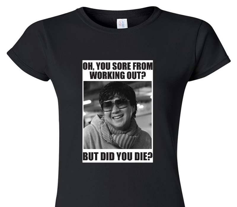 Custom Womens Soft Style 100% Cotton Black T-Shirt