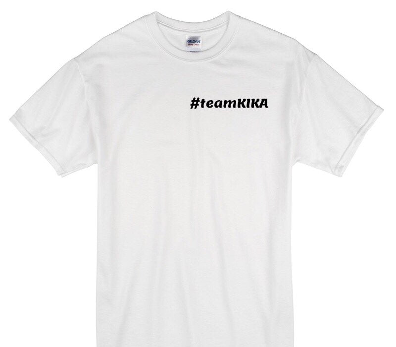 Custom Gildan 100% Cotton White T-Shirt
