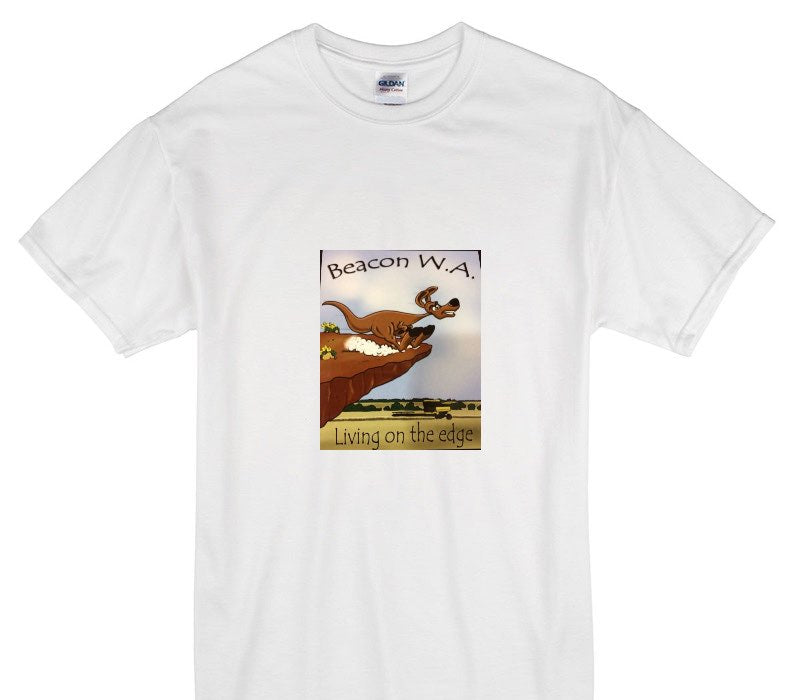 Custom Gildan 100% Cotton White T-Shirt