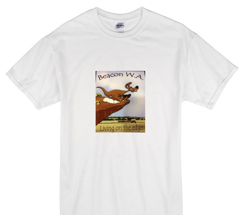 Custom Gildan 100% Cotton White T-Shirt