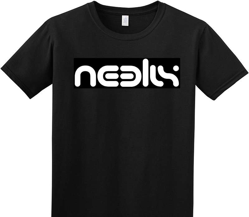 Custom Adult Soft Style 100% Cotton Black T-Shirt