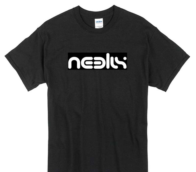 Custom Gildan 100% Cotton Black T-Shirt