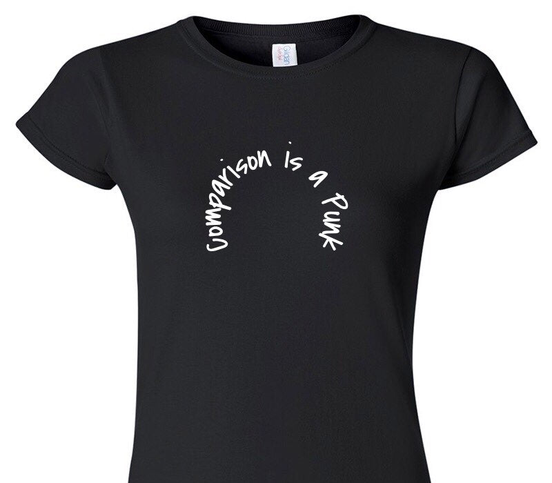 Custom Womens Soft Style 100% Cotton Black T-Shirt