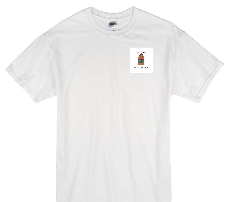 Custom Gildan 100% Cotton White T-Shirt