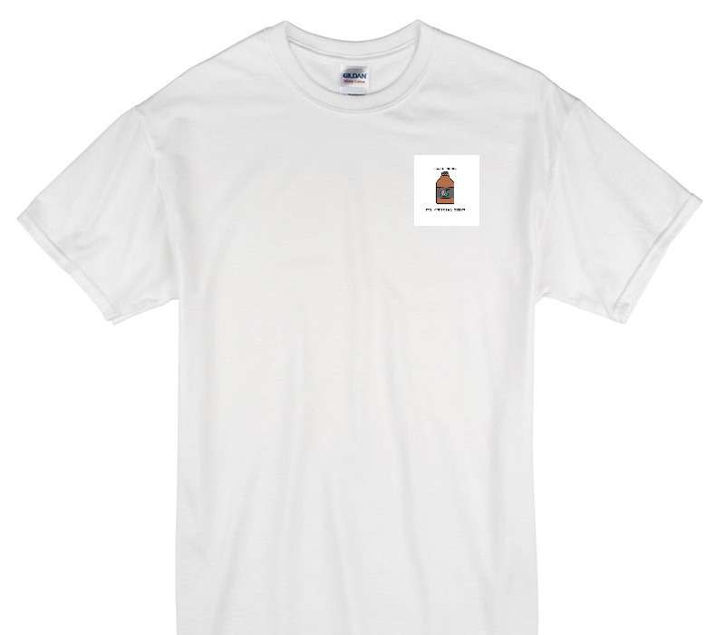 Custom Gildan 100% Cotton White T-Shirt