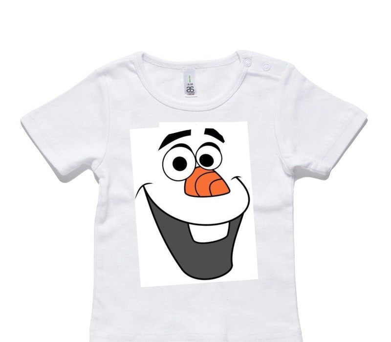 Custom AS Colour White Baby T-Shirt