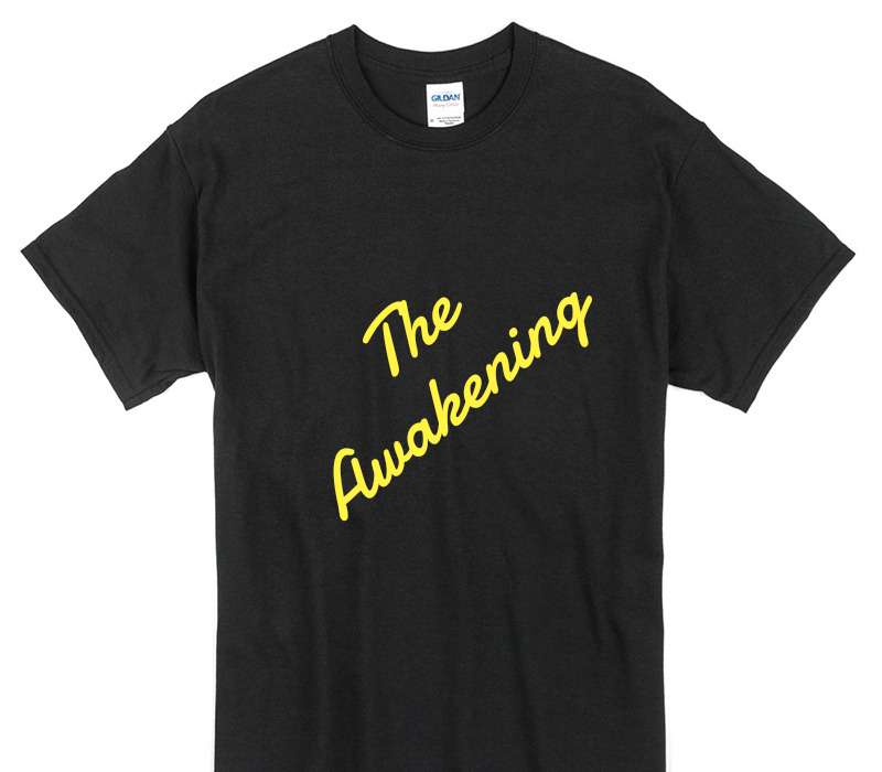 Custom Gildan 100% Cotton Black T-Shirt
