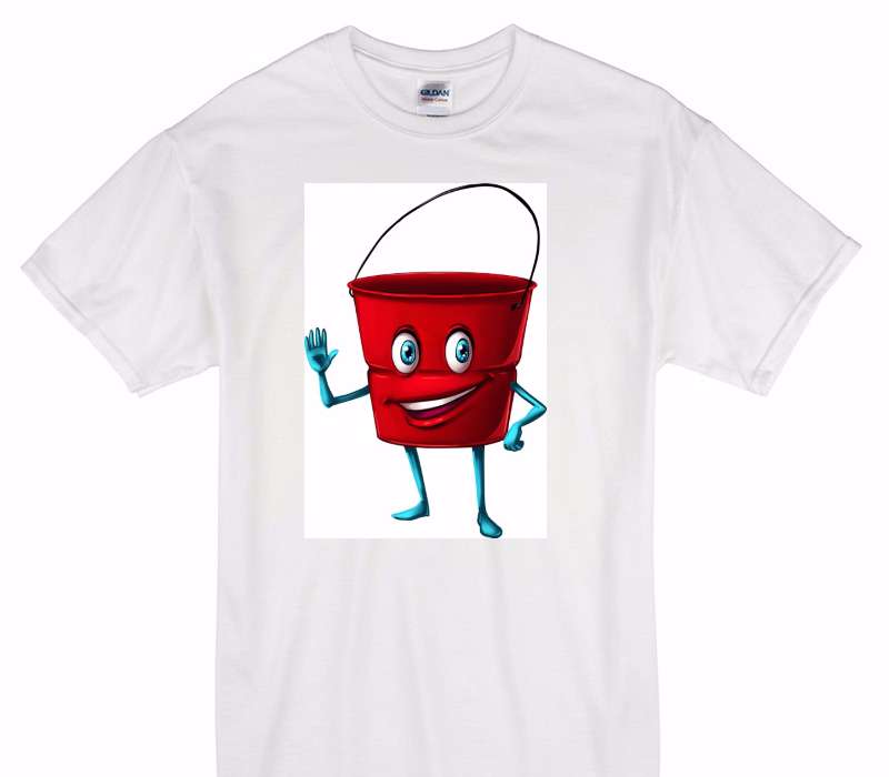 Custom Gildan 100% Cotton White T-Shirt