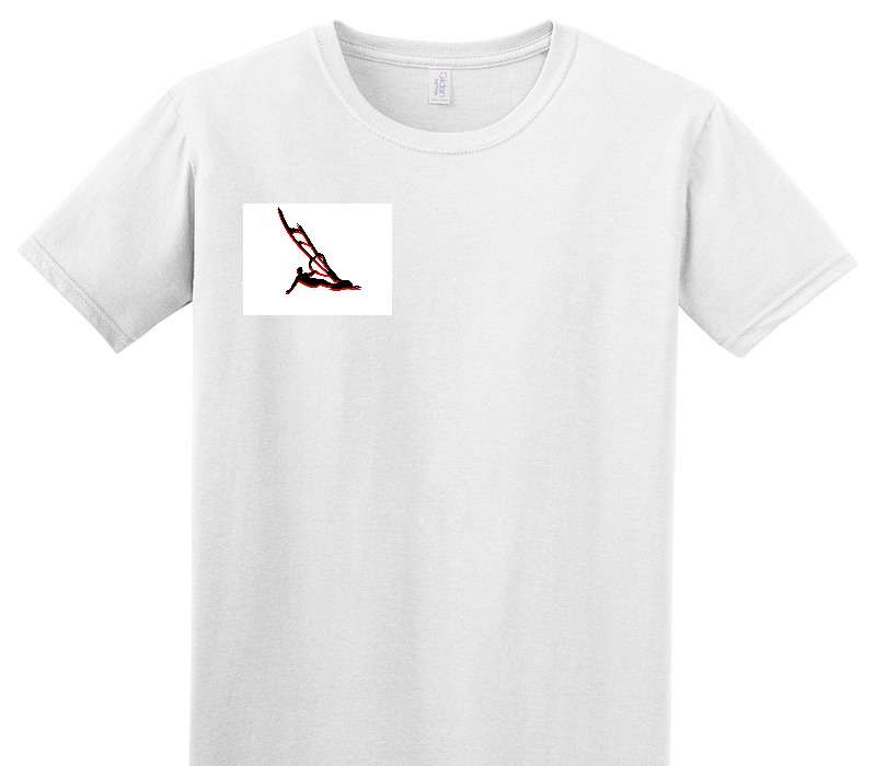Custom Adult Soft Style 100% Cotton White T-Shirt