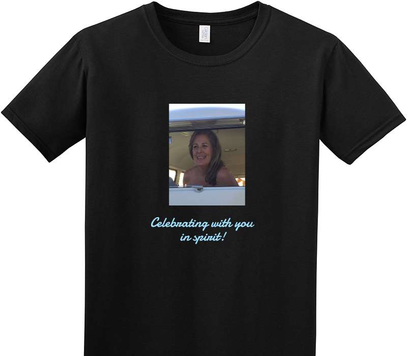 Custom Adult Soft Style 100% Cotton Black T-Shirt