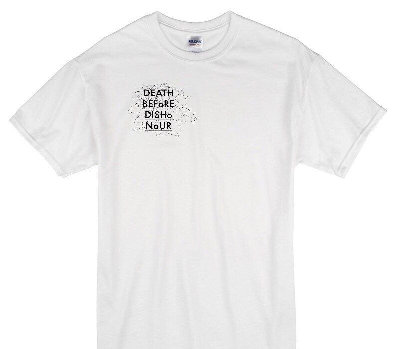 Custom Gildan 100% Cotton White T-Shirt