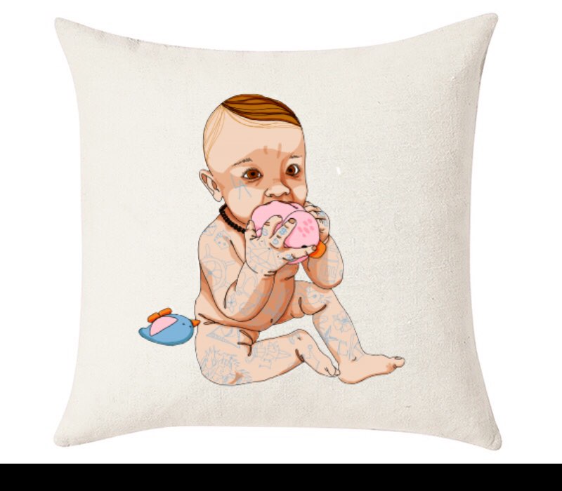 Custom Cushion Cover 50cm x 50 cm Off White