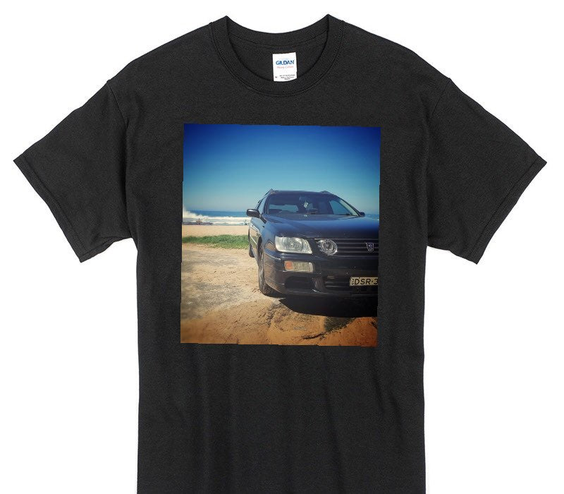Custom Gildan 100% Cotton Black T-Shirt