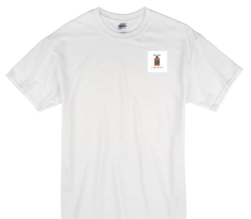 Custom Gildan 100% Cotton White T-Shirt
