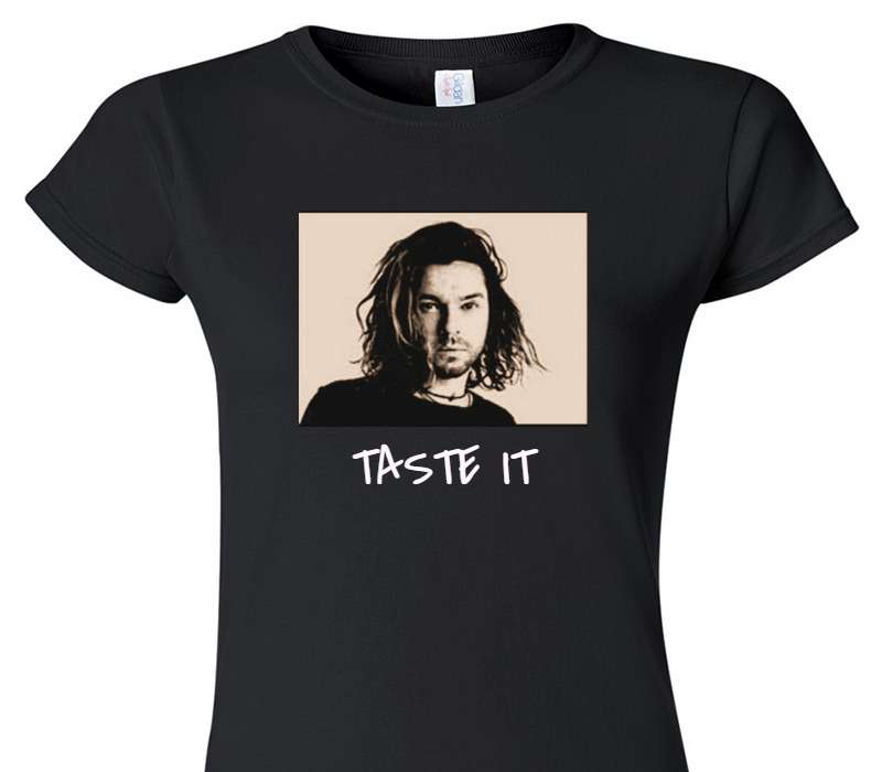 Custom Womens Soft Style 100% Cotton Black T-Shirt
