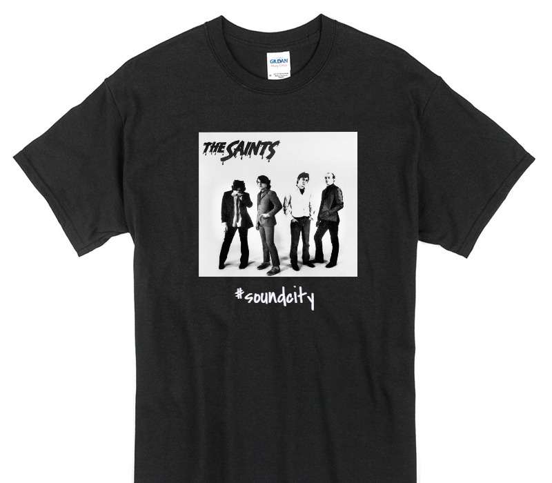 Custom Gildan 100% Cotton Black T-Shirt