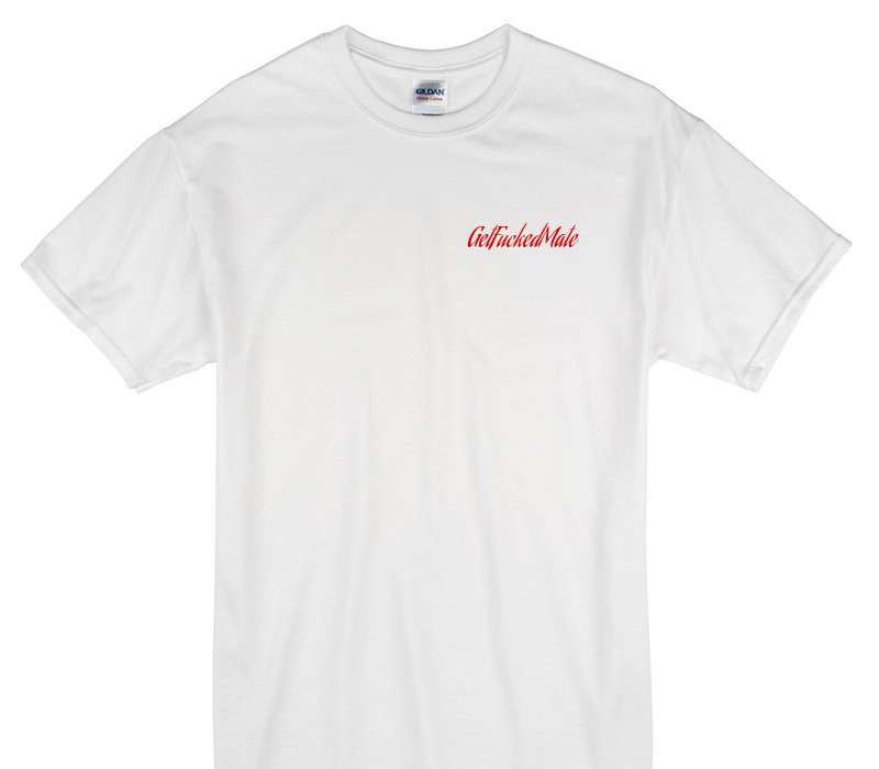 Custom Gildan 100% Cotton White T-Shirt