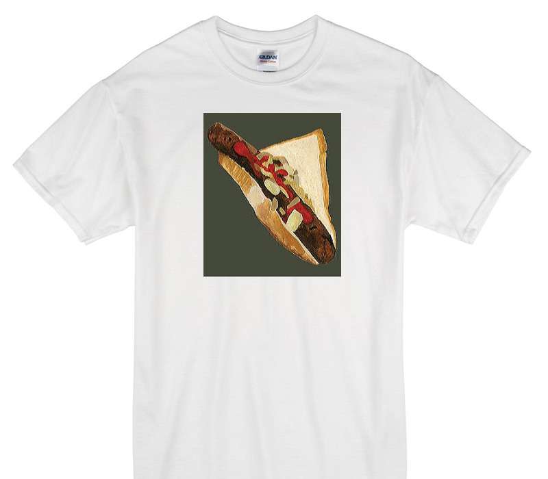 Custom Gildan 100% Cotton White T-Shirt