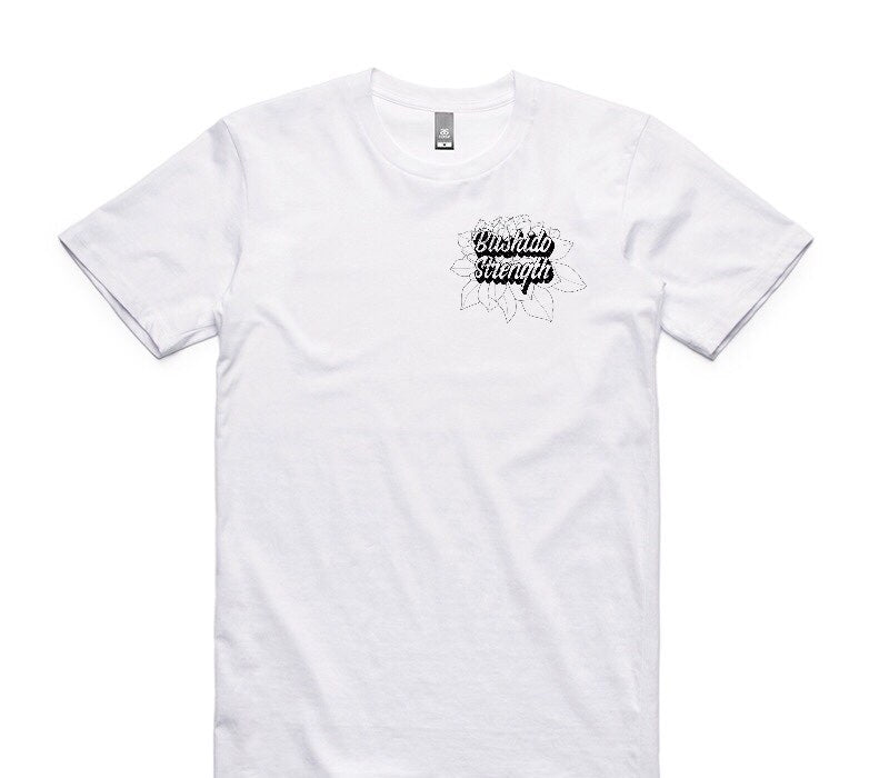 Custom AS Colour 100% Cotton White T-Shirt