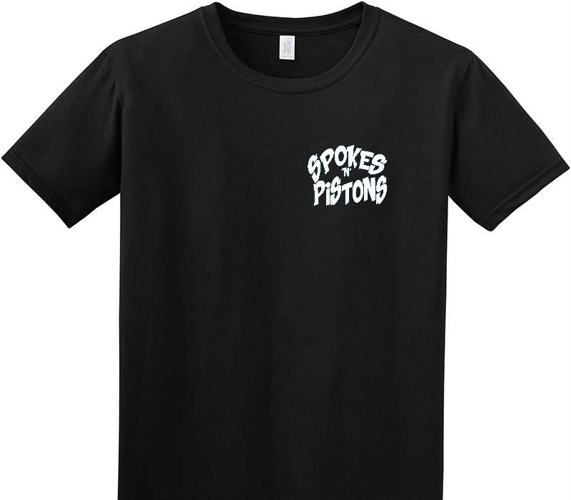 Custom Adult Soft Style 100% Cotton Black T-Shirt