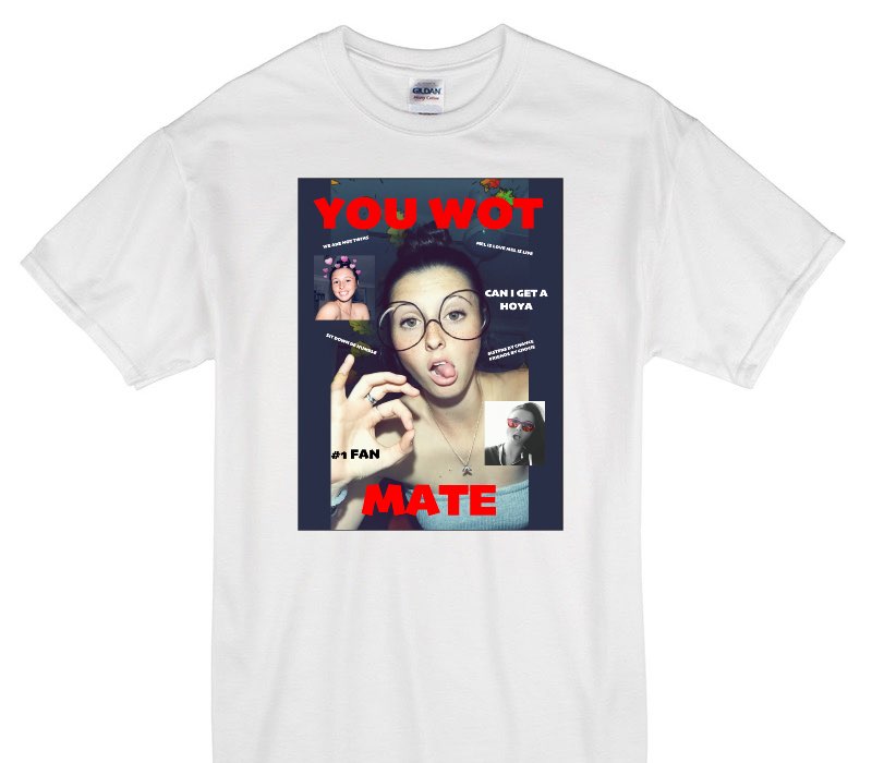 Custom Gildan 100% Cotton White T-Shirt