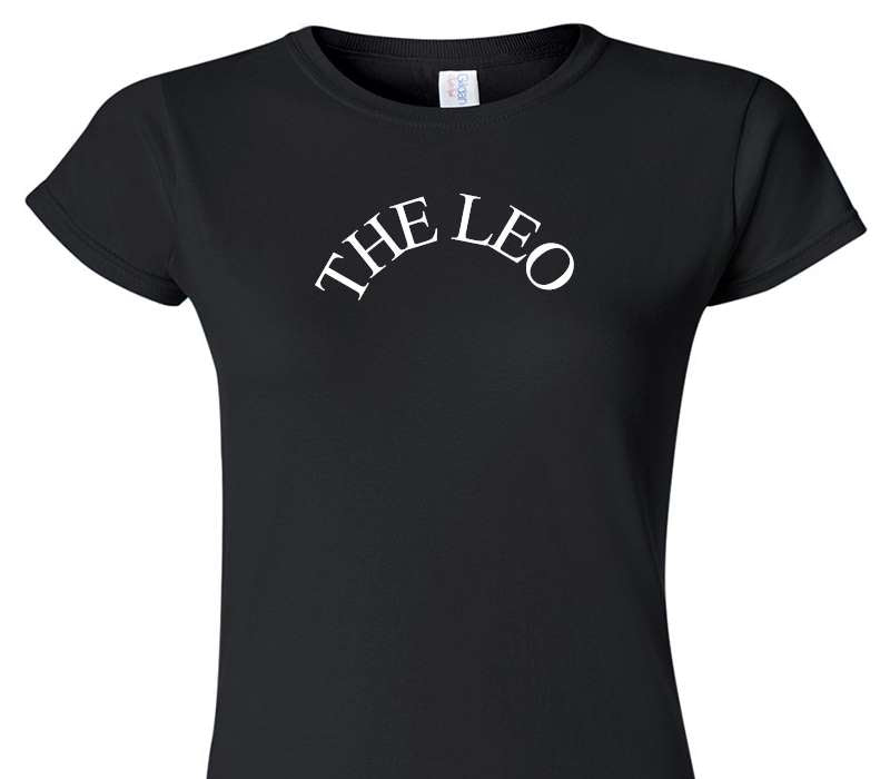 Custom Womens Soft Style 100% Cotton Black T-Shirt