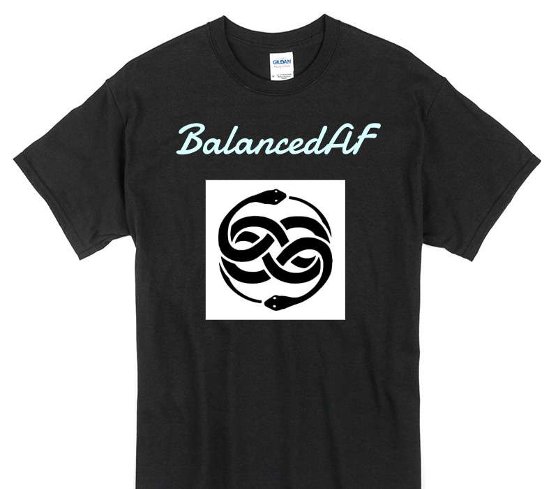 Custom Gildan 100% Cotton Black T-Shirt