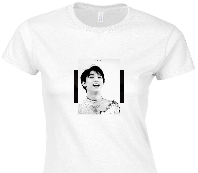 Custom Womens Soft Style 100% Cotton White T-Shirt