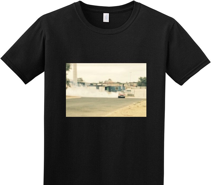 Custom Adult Soft Style 100% Cotton Black T-Shirt