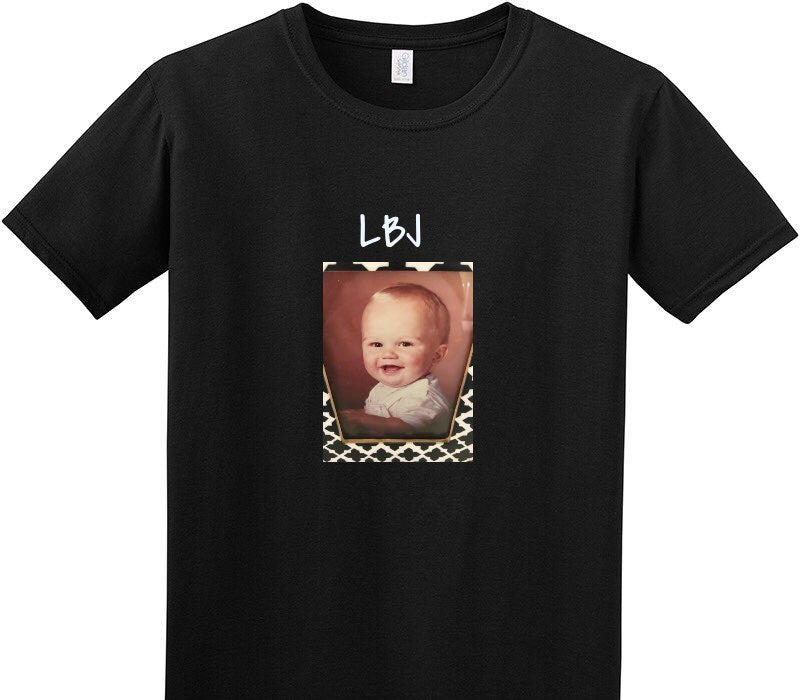 Custom Adult Soft Style 100% Cotton Black T-Shirt
