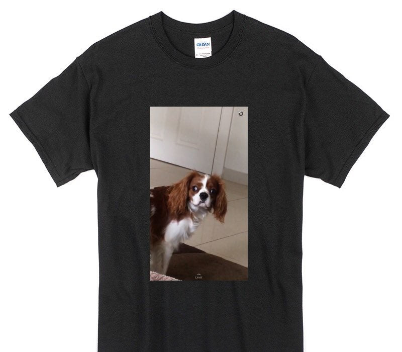 Custom Gildan 100% Cotton Black T-Shirt