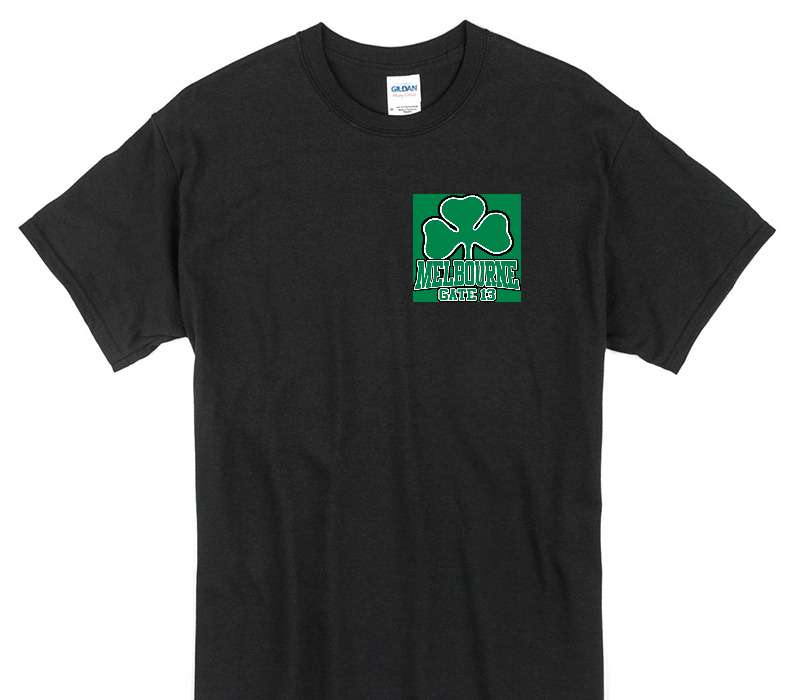 Custom Gildan 100% Cotton Black T-Shirt