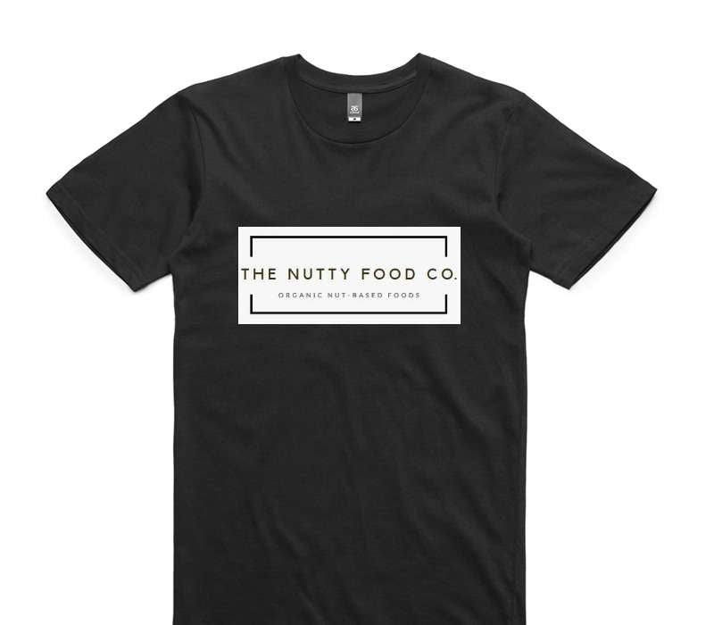 Custom AS Colour 100% Cotton Black T-Shirt