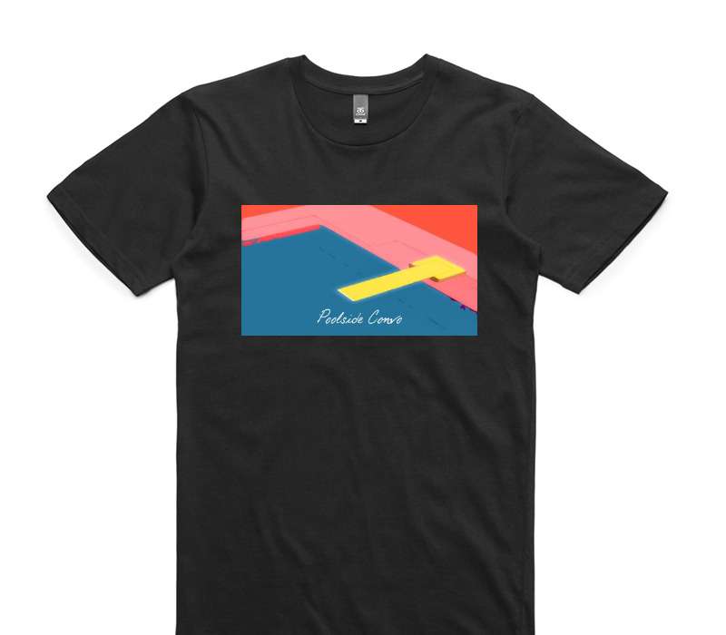 Custom AS Colour 100% Cotton Black T-Shirt