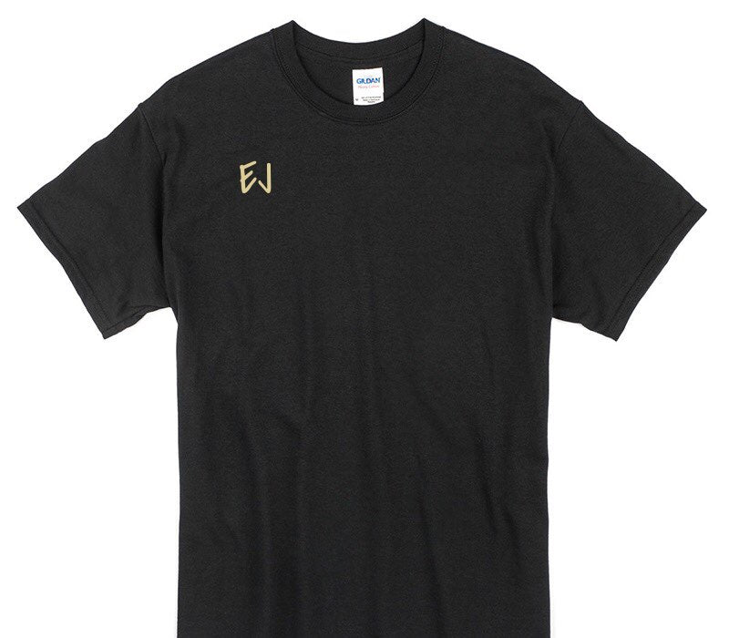 Custom Gildan 100% Cotton Black T-Shirt