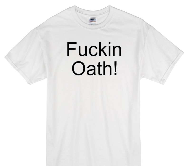 Custom Gildan 100% Cotton White T-Shirt