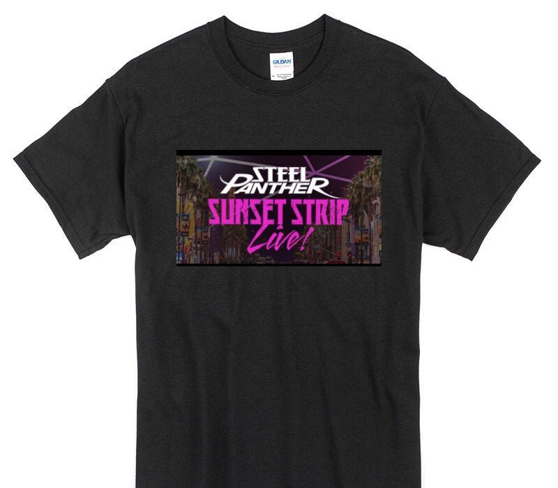 Custom Gildan 100% Cotton Black T-Shirt