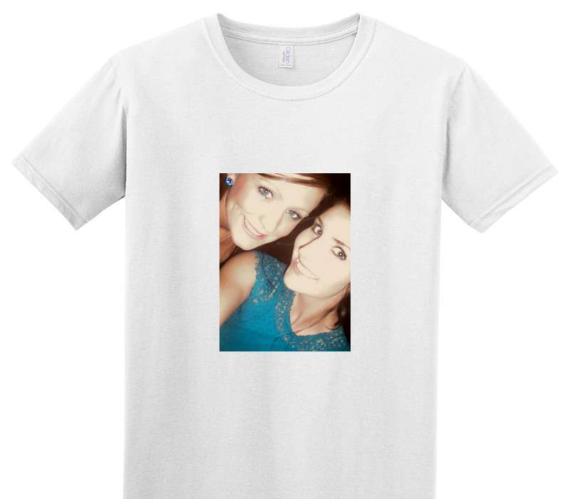 Custom Adult Soft Style 100% Cotton White T-Shirt