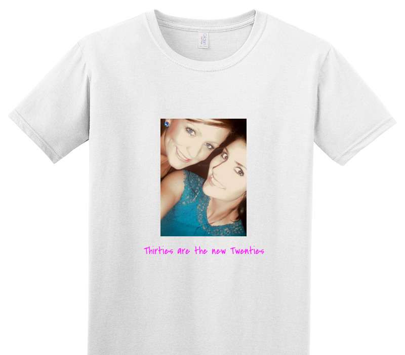 Custom Adult Soft Style 100% Cotton White T-Shirt