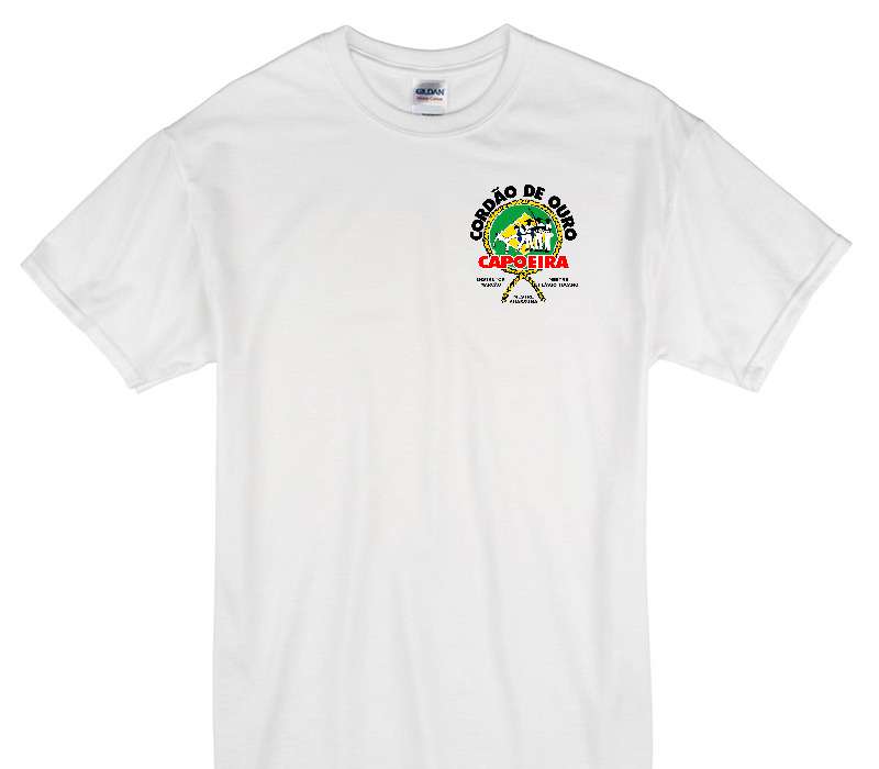 Custom Gildan 100% Cotton White T-Shirt
