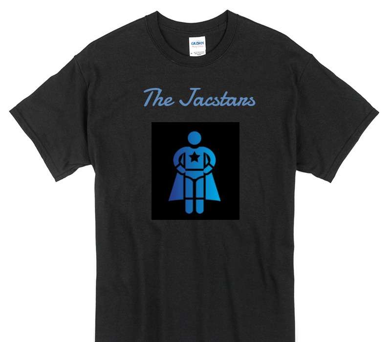 Custom Gildan 100% Cotton Black T-Shirt