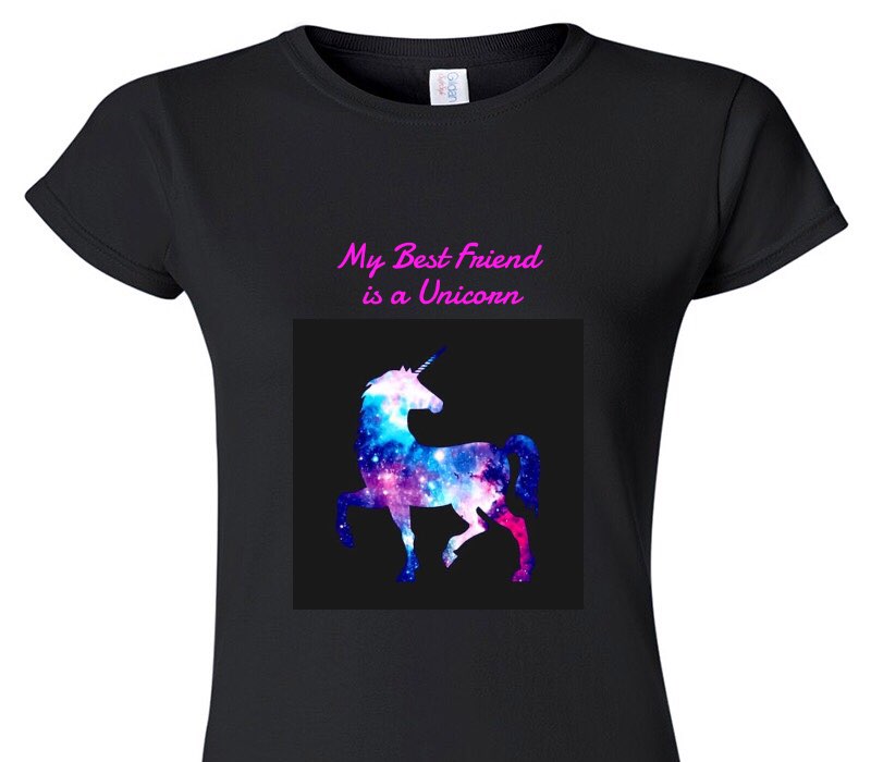 Custom Womens Soft Style 100% Cotton Black T-Shirt