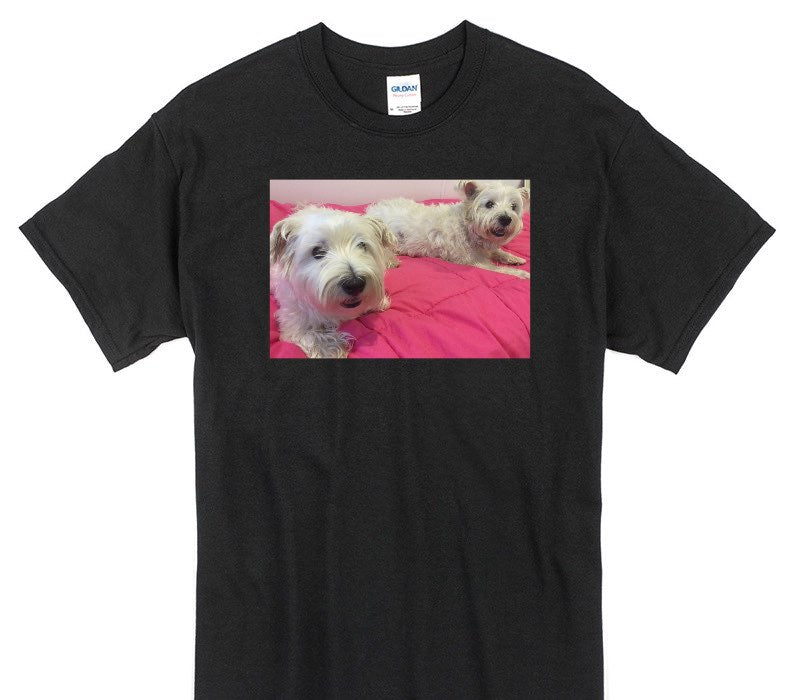 Custom Gildan 100% Cotton Black T-Shirt