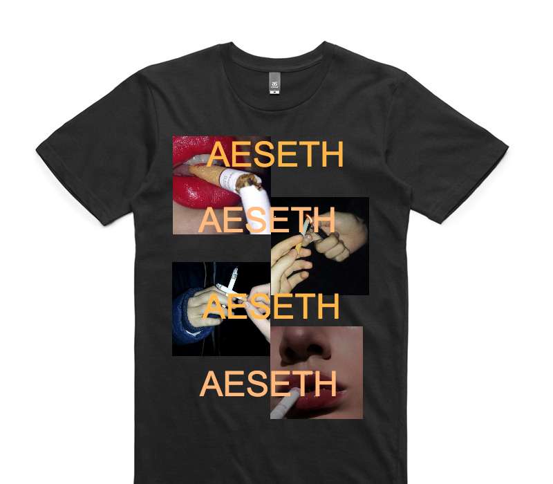 Custom AS Colour 100% Cotton Black T-Shirt